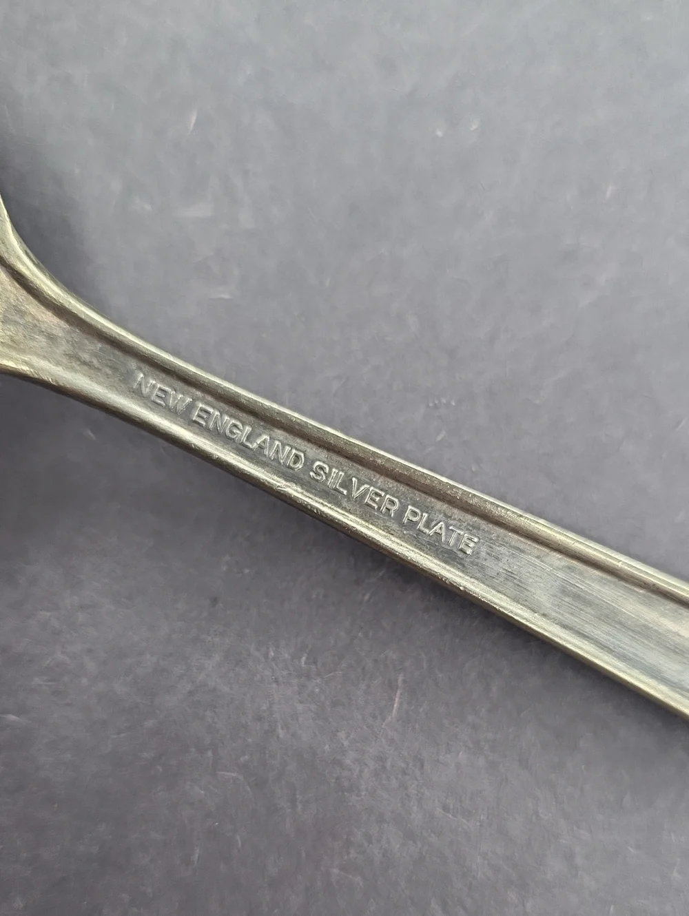 Vintage Silver-Plated New England Spoons